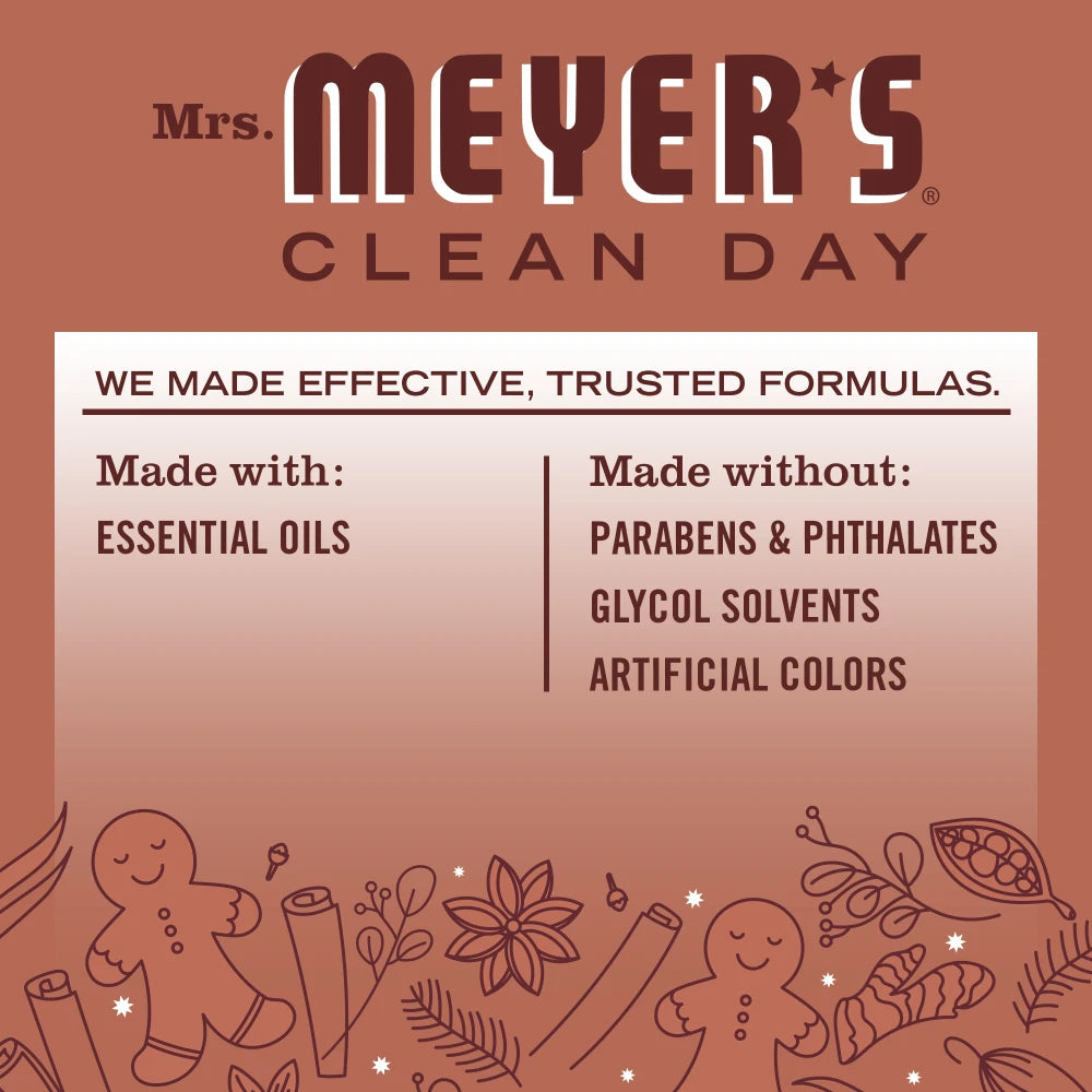 Gingerbread Home Scent Collection | Mrs. Meyer's Clean Day