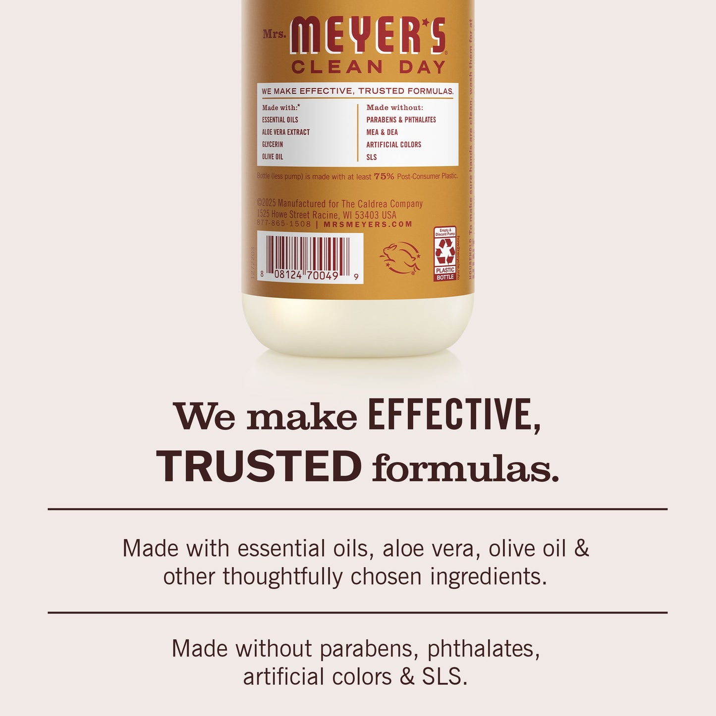 Apple Cider Hand Care Soap | Mrs. Meyer's Clean Day