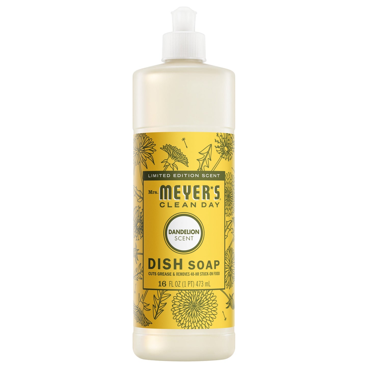 Dandelion Dish Soap for Kitchen Cleanup | Mrs. Meyer's Clean Day