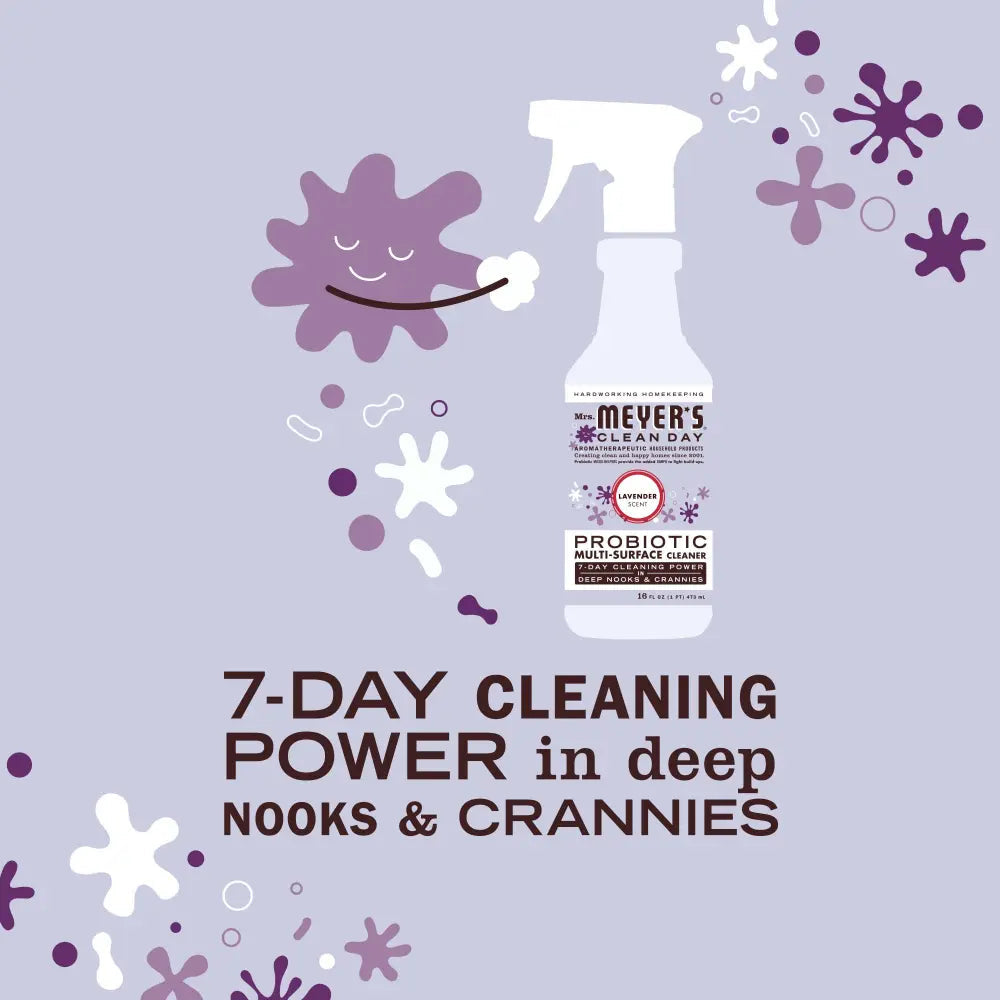 Lavender Probiotic Multi-Surface Cleaner Home Essential | Mrs. Meyer's Clean Day