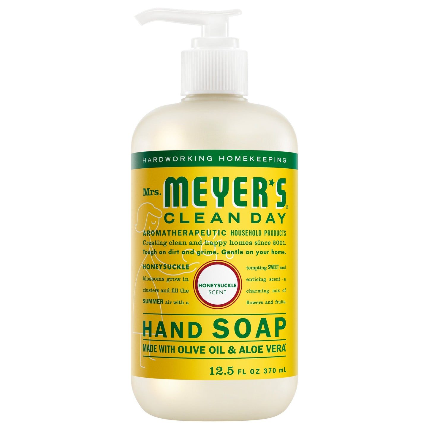 Honeysuckle Hand Care Soap | Mrs. Meyer's Clean Day