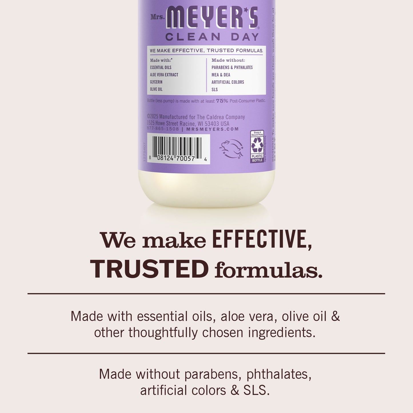 Lilac Hand Care Soap 3-Count Bundle | Mrs. Meyer's Clean Day