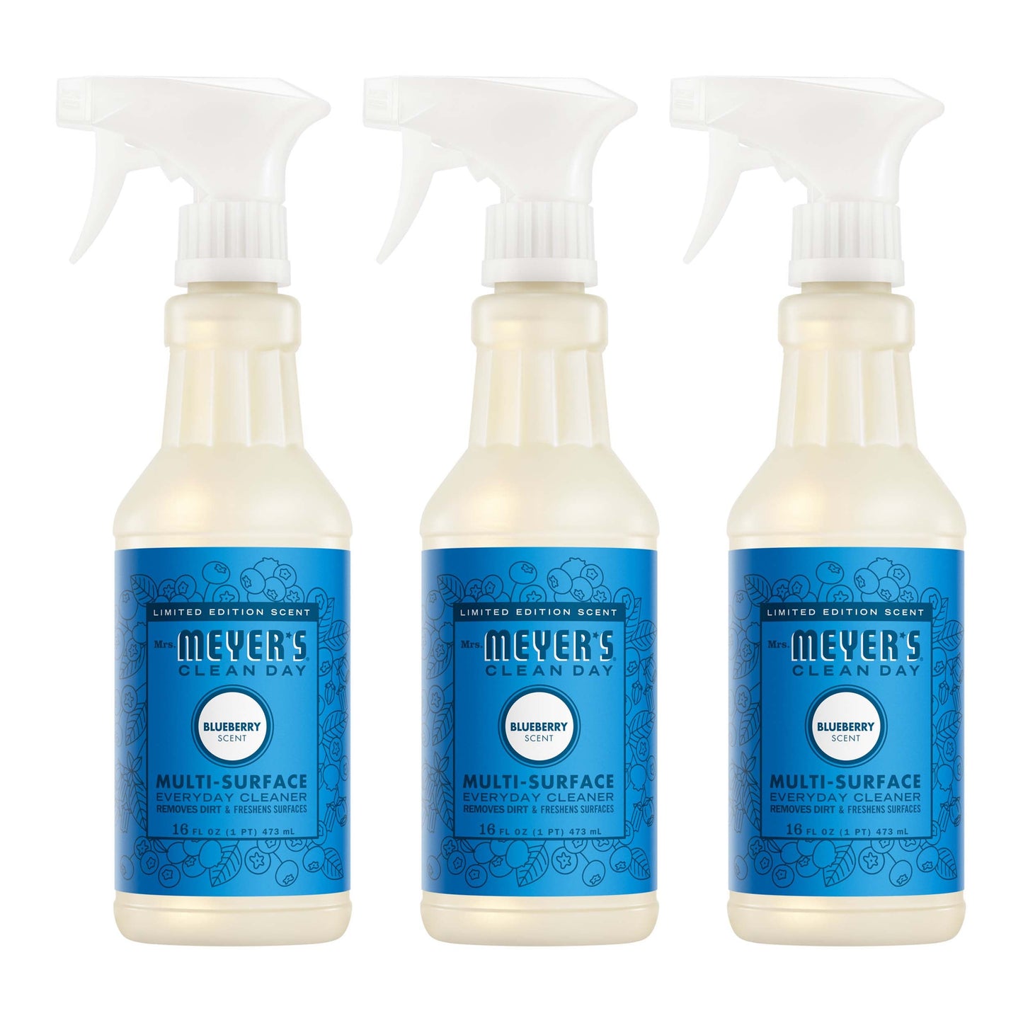 Blueberry Multi-Surface Cleaning Spray 3-Count Bundle | Mrs. Meyer's Clean Day