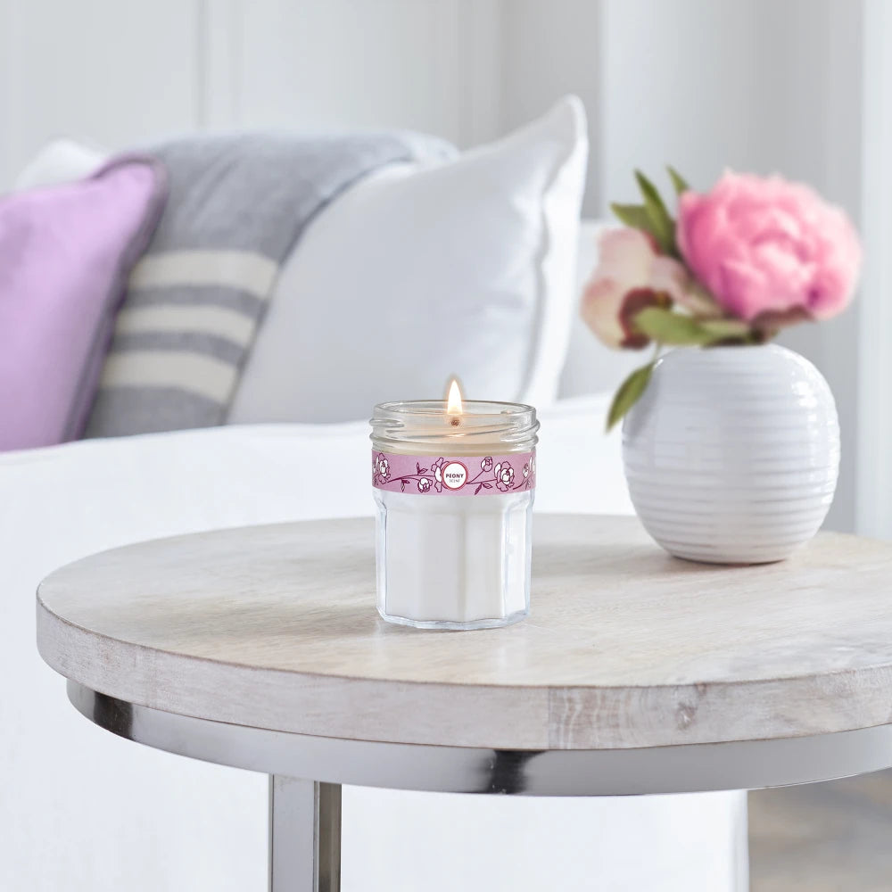 Peony Soy Candle Small Home Essential | Mrs. Meyer's Clean Day