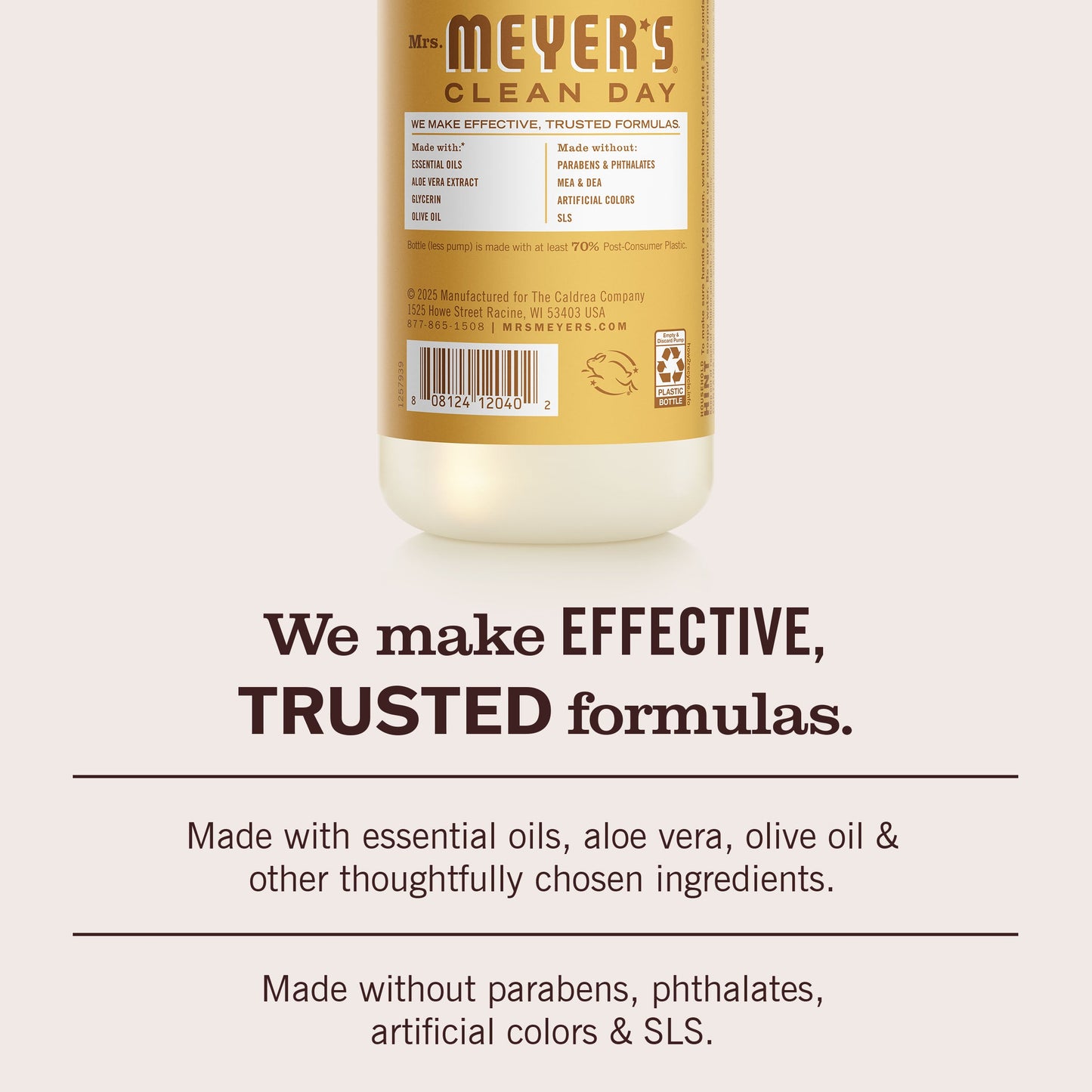Honeycomb Hand Care Soap | Mrs. Meyer's Clean Day