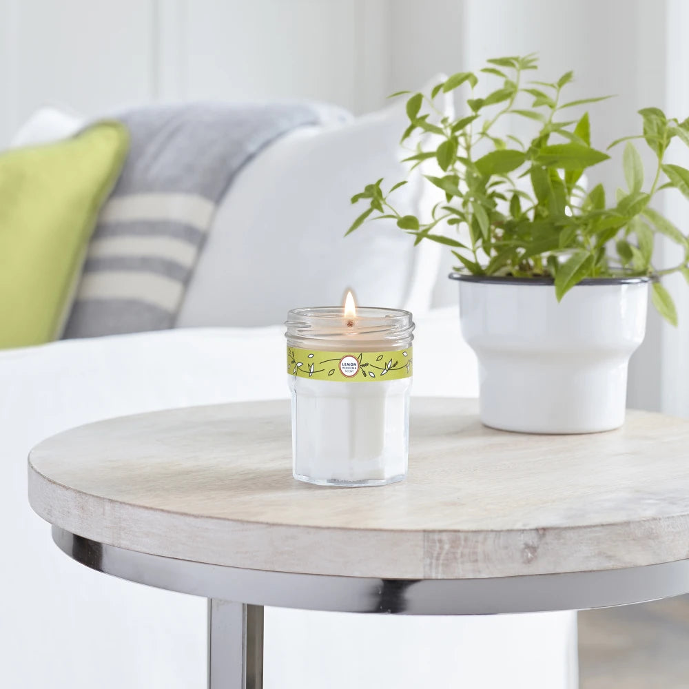 Lemon Verbena Soy Candle Small Home Essential | Mrs. Meyer's Clean Day
