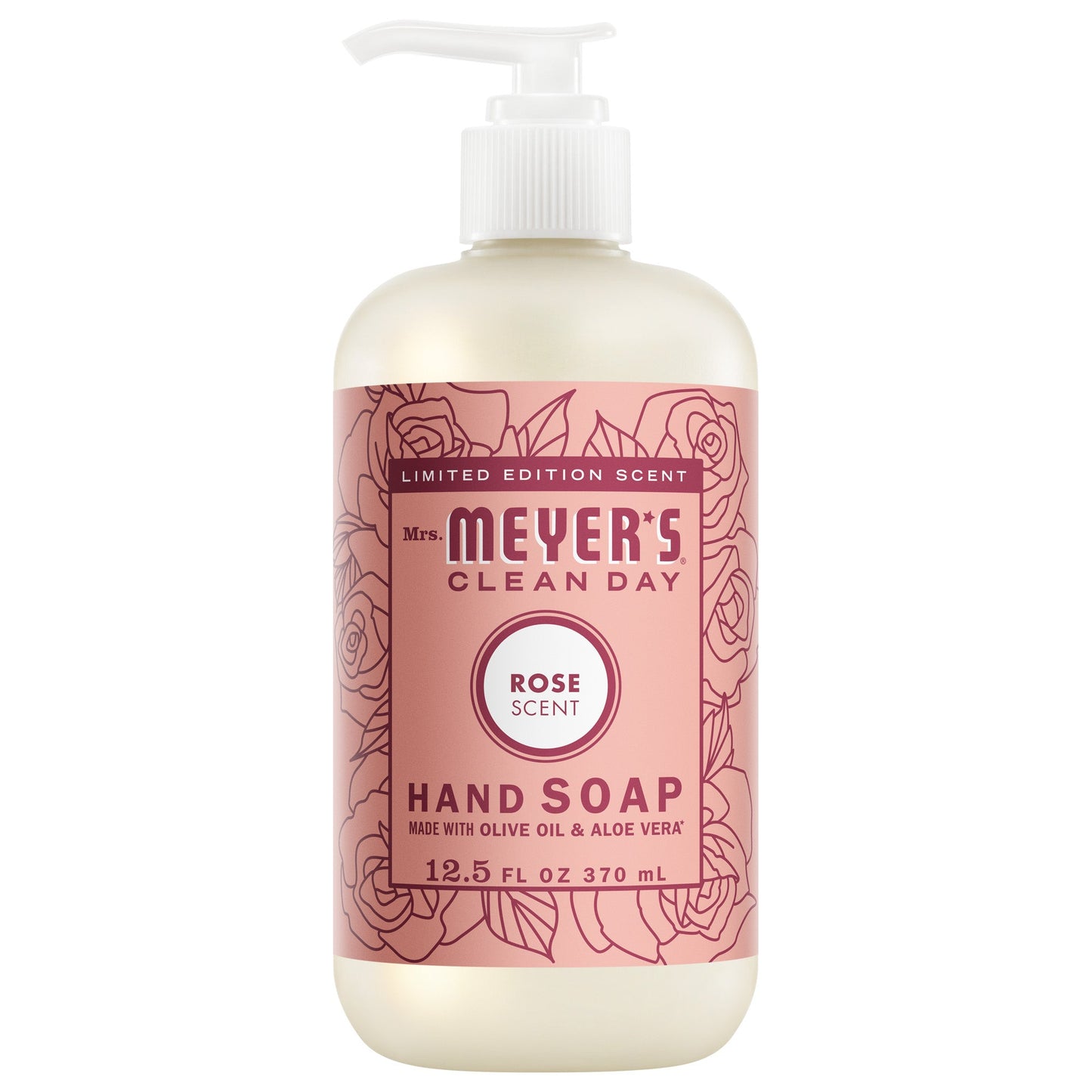 Rose Hand Care Soap | Mrs. Meyer's Clean Day