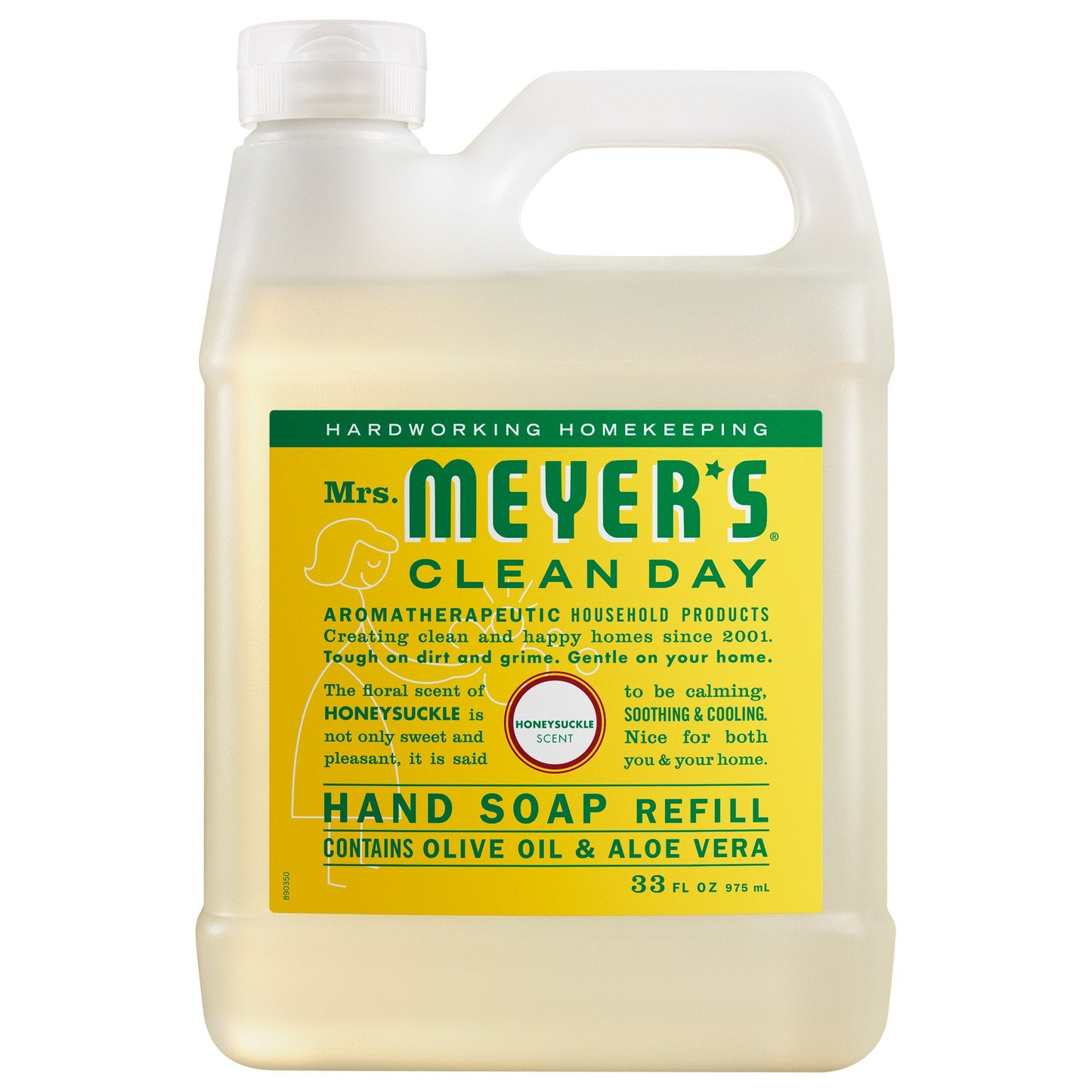 Honeysuckle Hand Care Soap Refill | Mrs. Meyer's Clean Day