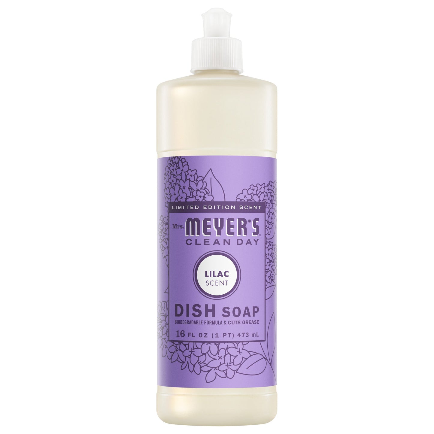 Lilac Dish Soap for Kitchen Cleanup | Mrs. Meyer's Clean Day