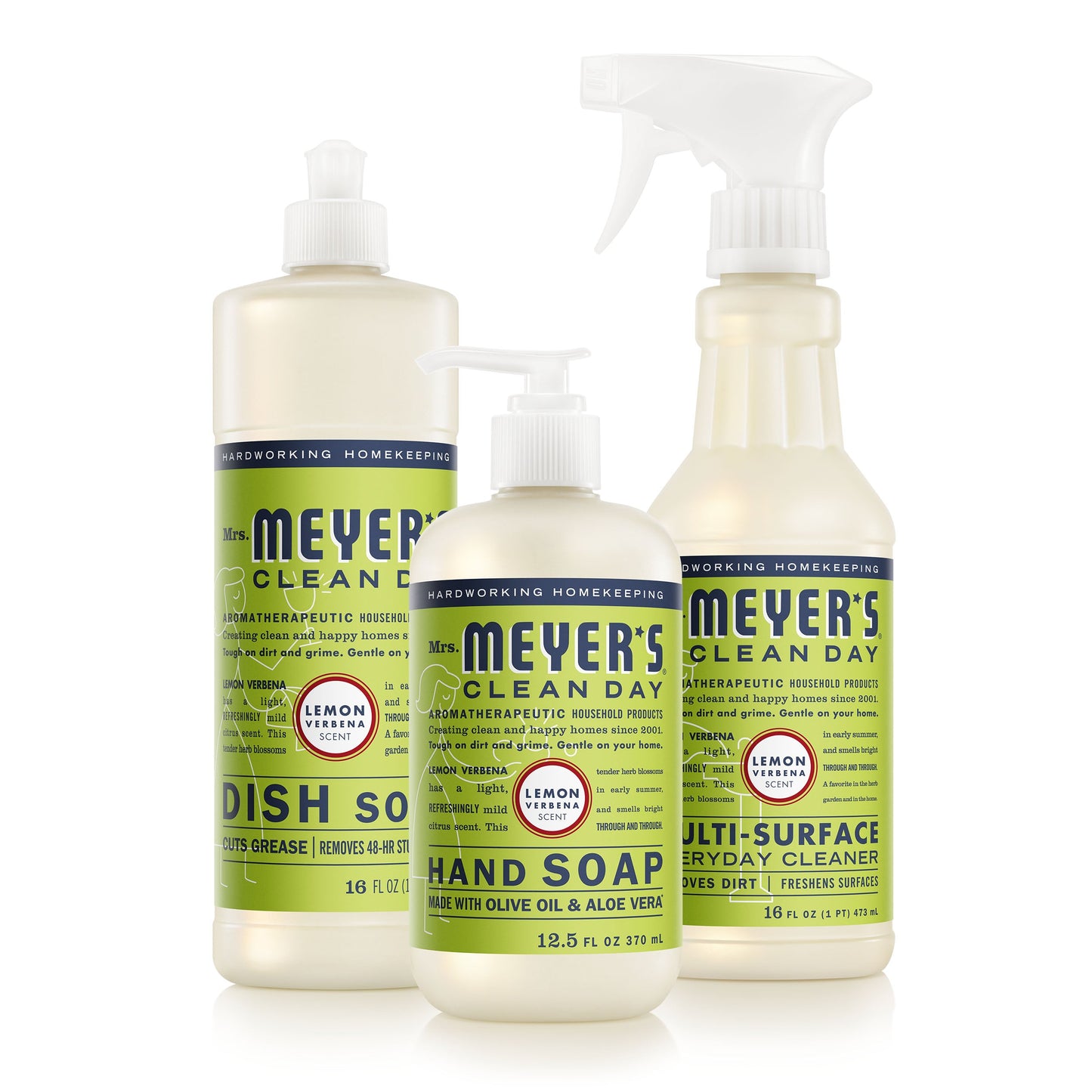 Lemon Verbena Kitchen Basics Bundle | Mrs. Meyer's Clean Day