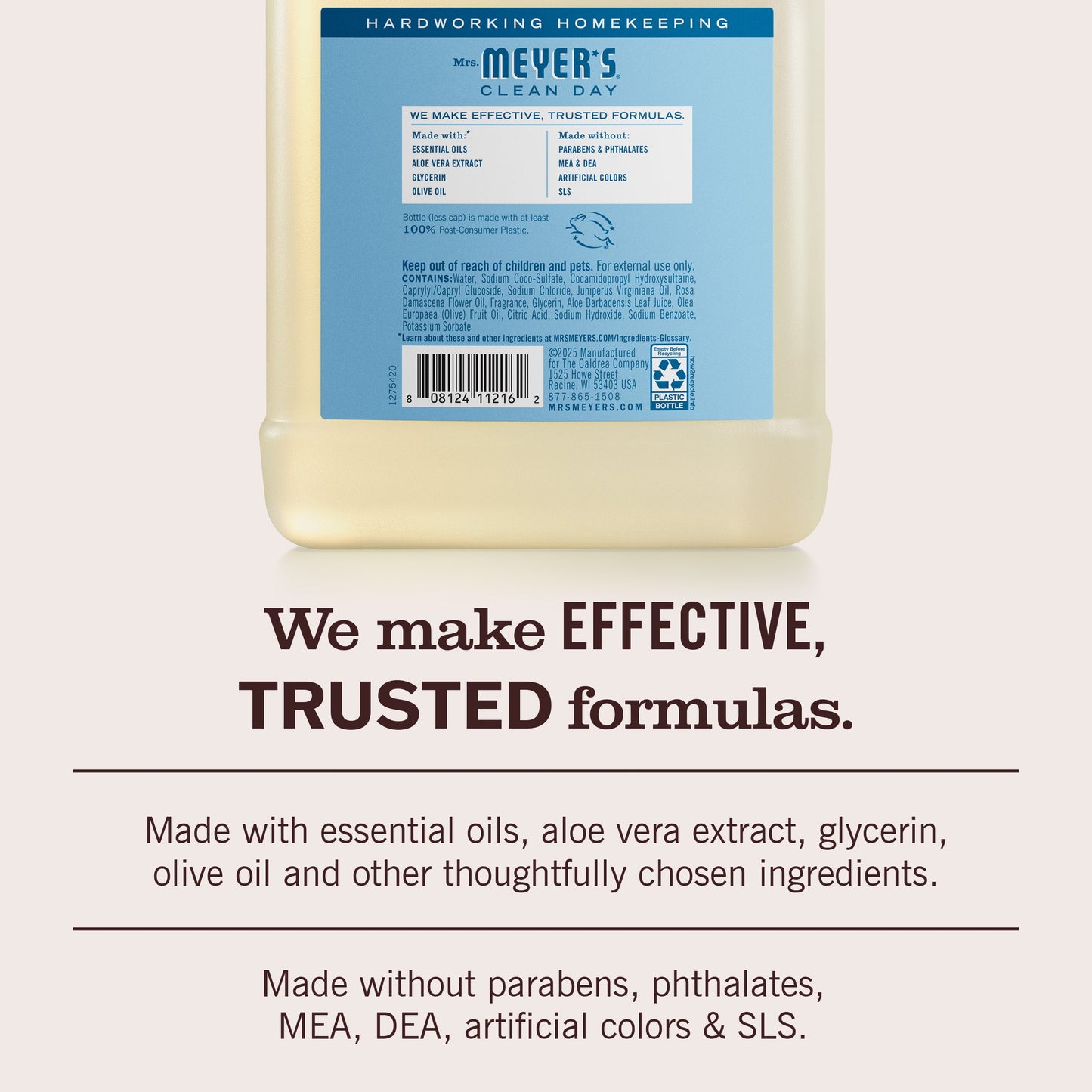 Rain Water Hand Care Soap Refill | Mrs. Meyer's Clean Day