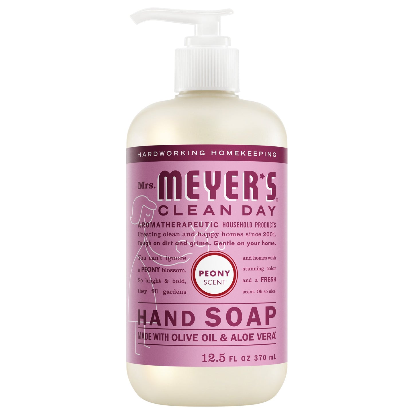 Peony Hand Care Soap & Refill Set | Mrs. Meyer's Clean Day