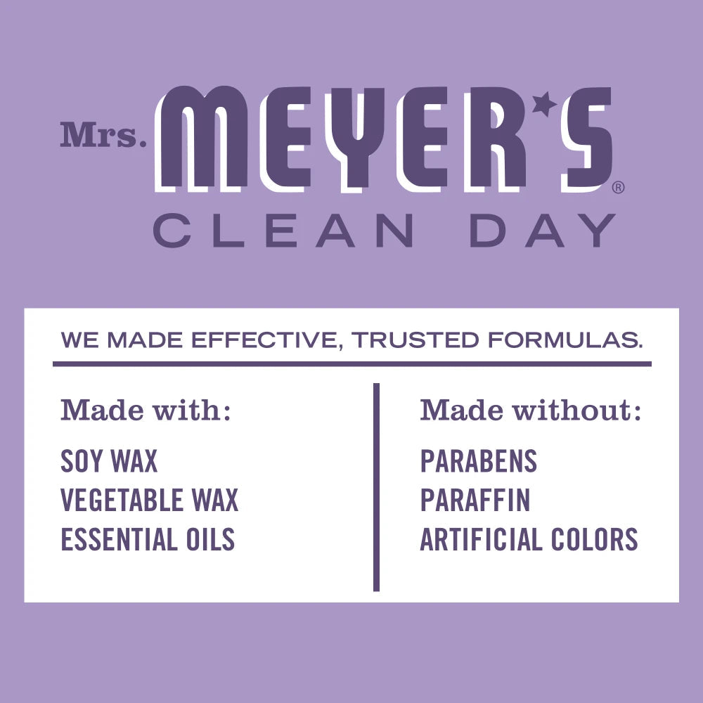 Lilac Small Scented Tin Candle | Mrs. Meyer's Clean Day
