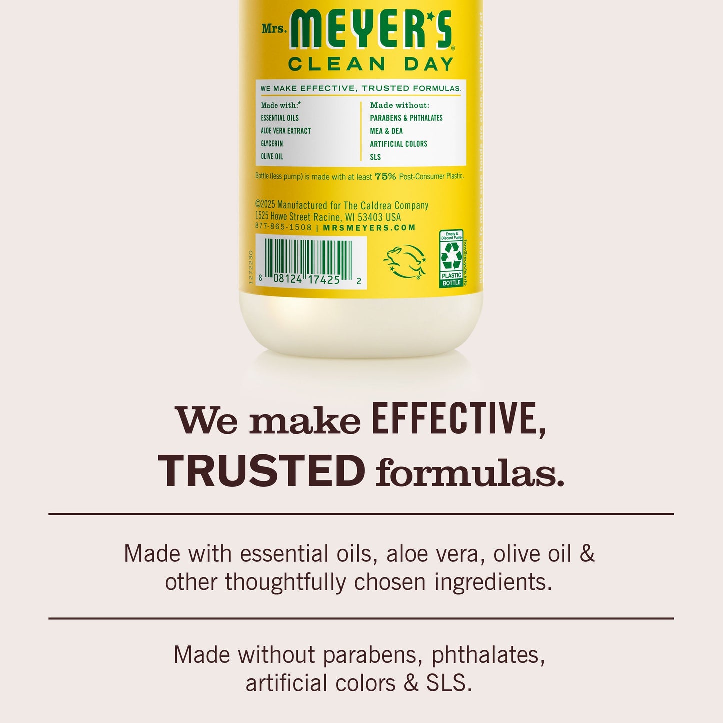 Honeysuckle Hand Care Soap | Mrs. Meyer's Clean Day