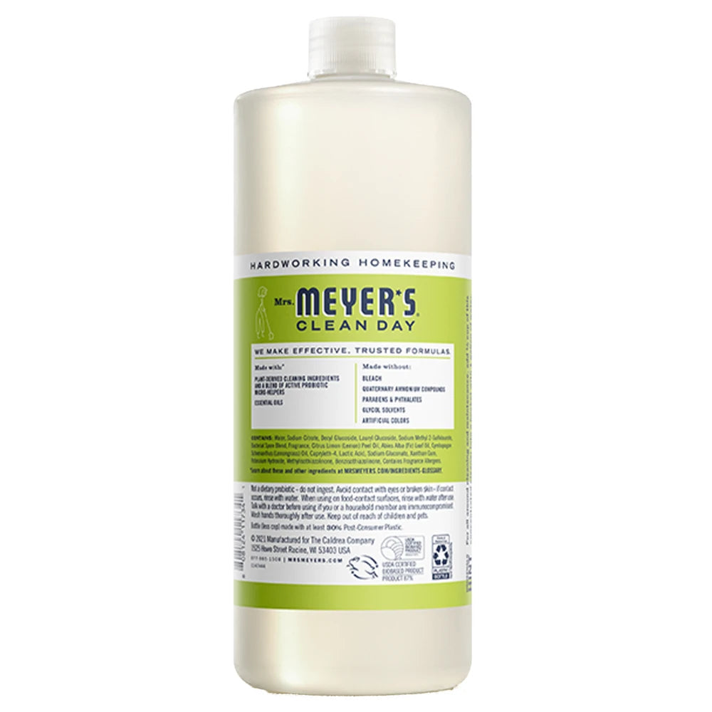 Lemon Verbena Probiotic Multi-Surface Concentrate Home Care | Mrs. Meyer's Clean Day