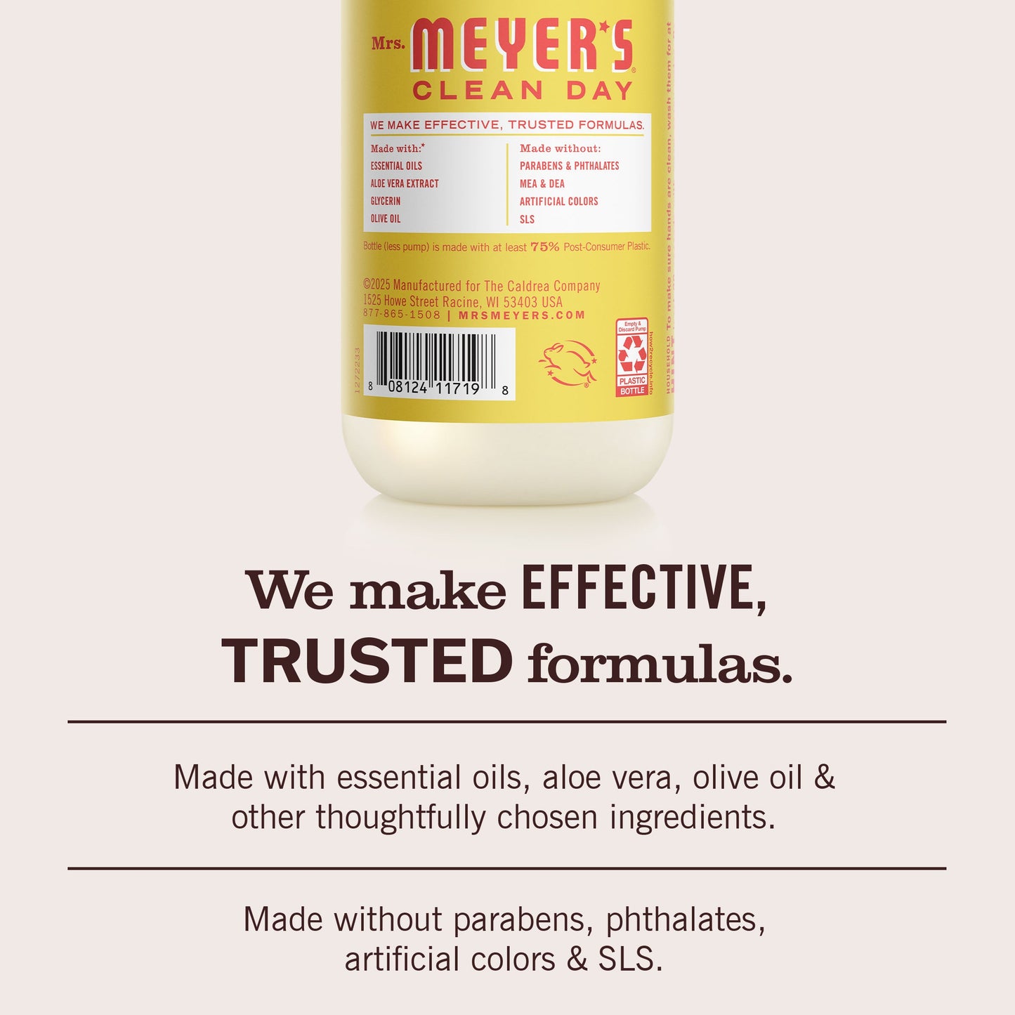 Lemonade Hand Care Soap | Mrs. Meyer's Clean Day