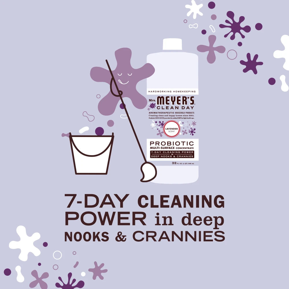 Lavender Probiotic Multi-Surface Concentrate Home Care | Mrs. Meyer's Clean Day