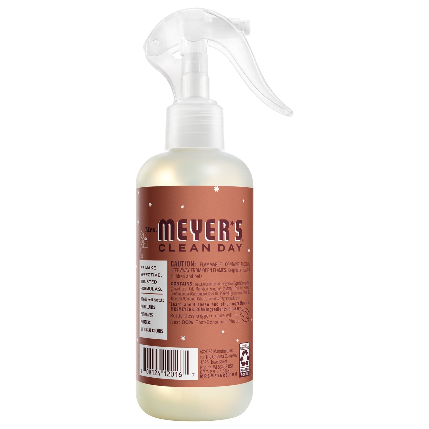 Gingerbread Non-Aerosol Freshening Room Spray | Mrs. Meyer's Clean Day