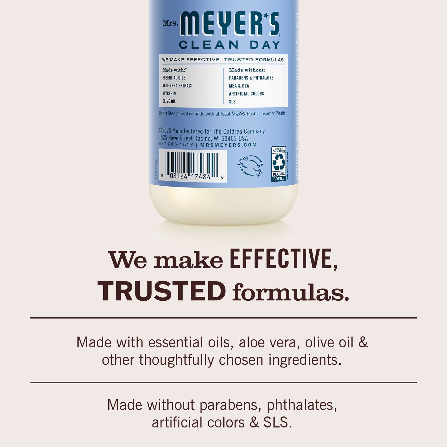 Bluebell Hand Care Soap | Mrs. Meyer's Clean Day