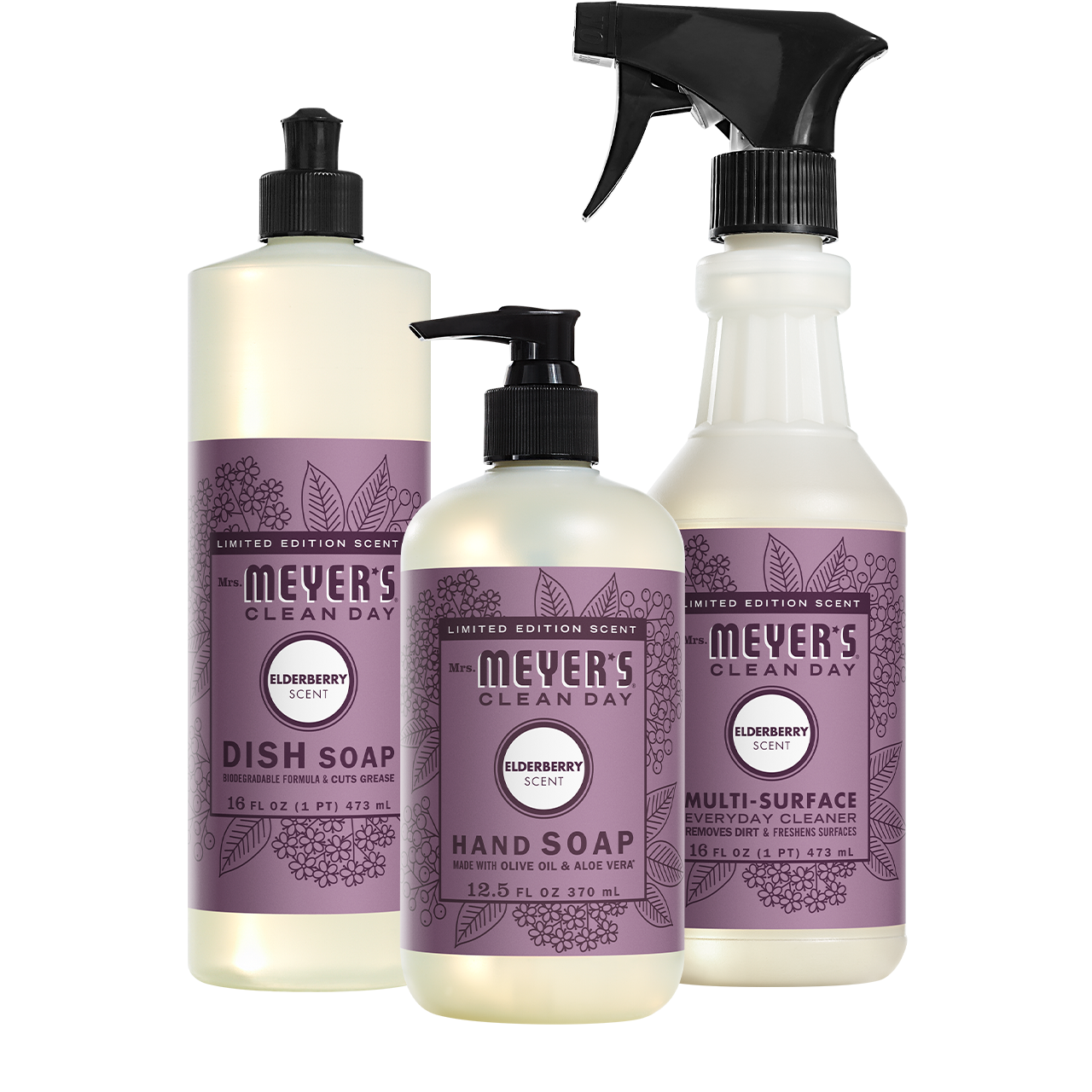 Elderberry Kitchen Basics Bundle | Mrs. Meyer's Clean Day