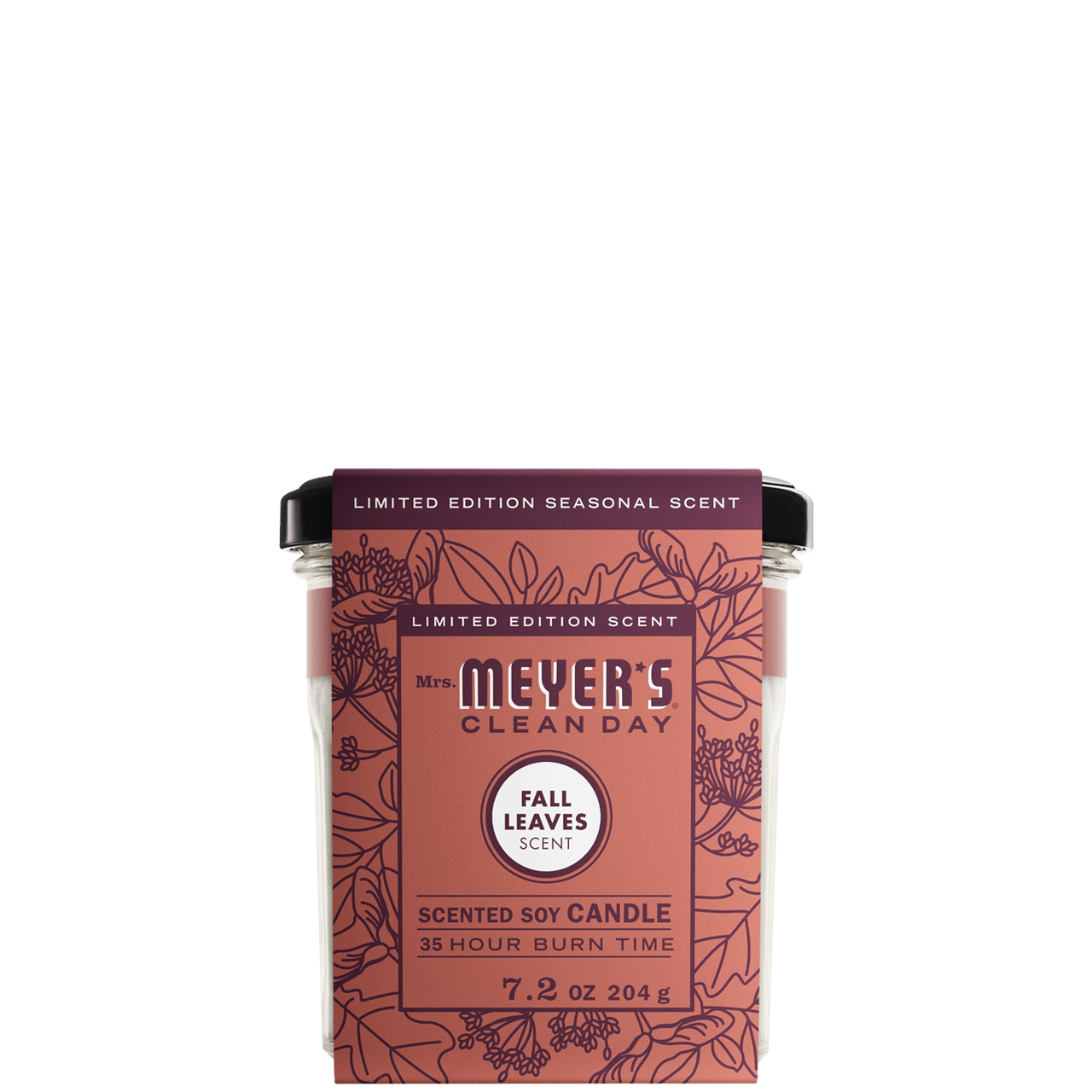 Fall Leaves Large Scented Soy Candle | Mrs. Meyer's Clean Day