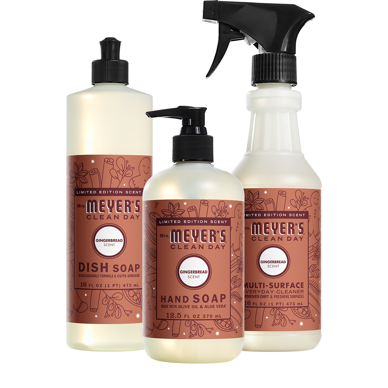Gingerbread Kitchen Basics Bundle | Mrs. Meyer's Clean Day