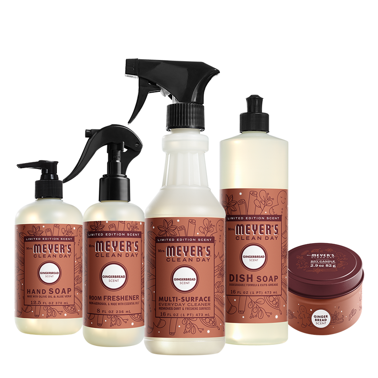 Gingerbread Home Scent Collection | Mrs. Meyer's Clean Day
