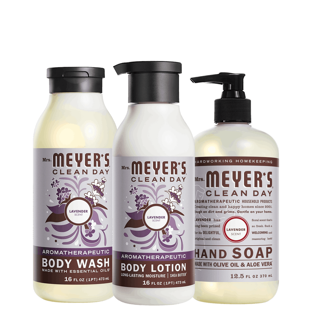 Lavender Personal Care Set Gift-Ready | Mrs. Meyer's Clean Day