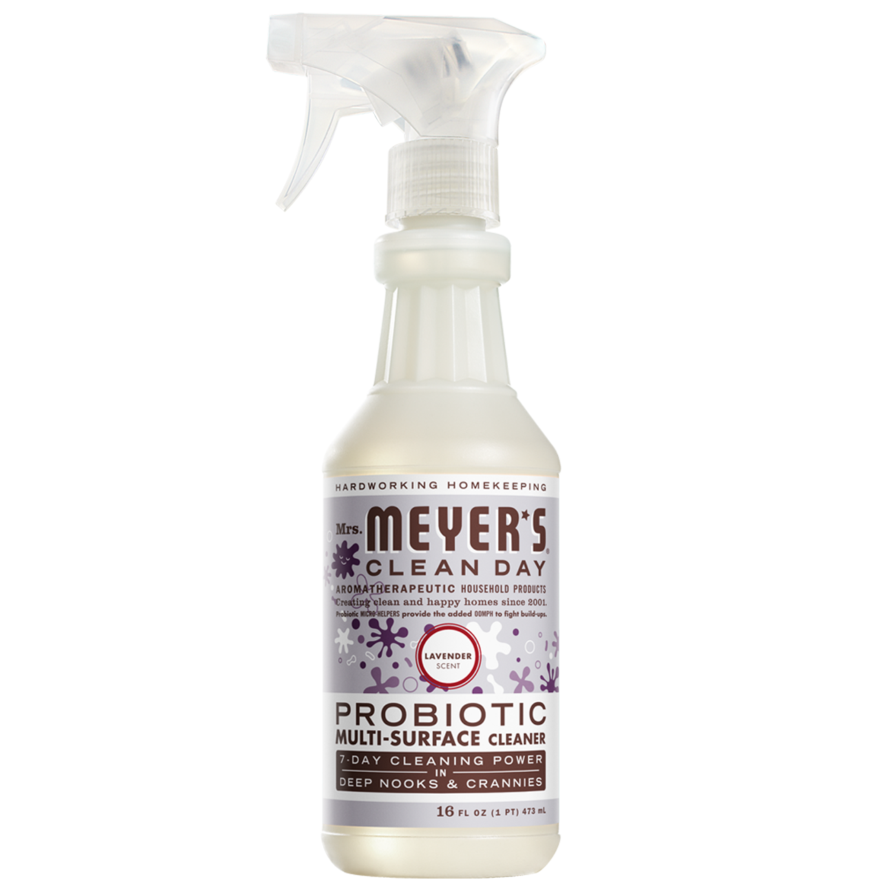 Lavender Probiotic Multi-Surface Cleaner Home Essential | Mrs. Meyer's Clean Day