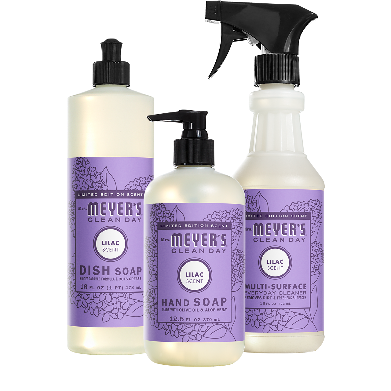 Lilac Kitchen Basics Bundle | Mrs. Meyer's Clean Day