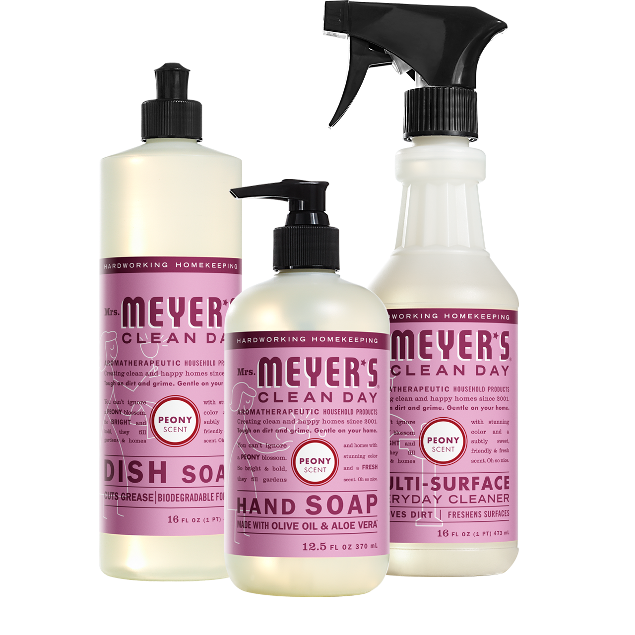 Peony Kitchen Basics Bundle | Mrs. Meyer's Clean Day