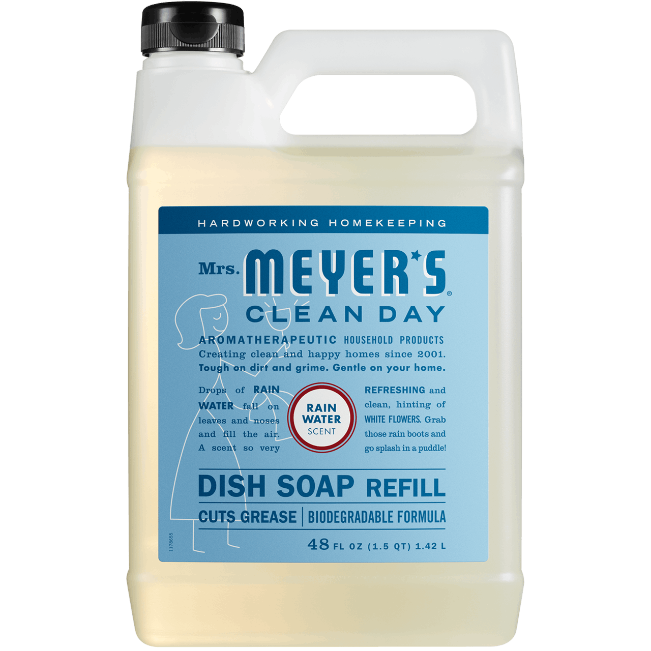 Rain Water Dish Soap Refill Bottle | Mrs. Meyer's Clean Day