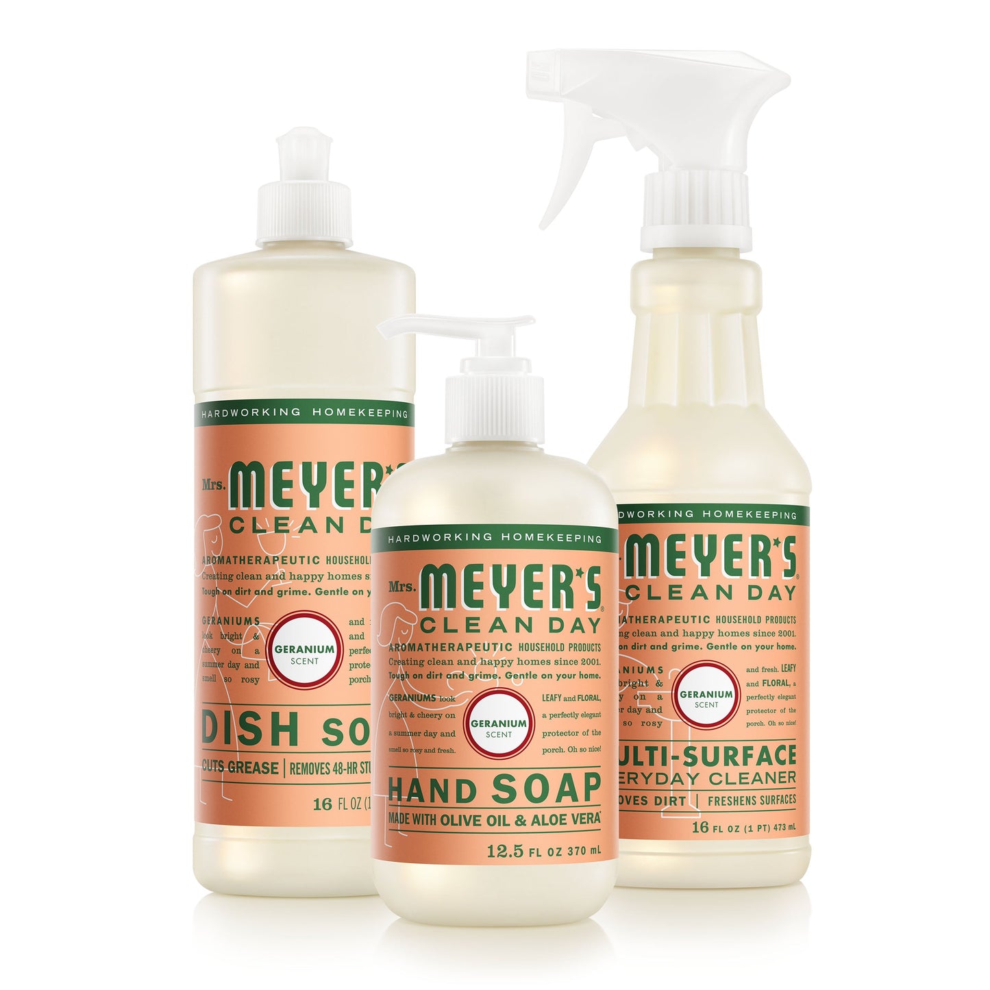 Geranium Kitchen Basics Bundle | Mrs. Meyer's Clean Day