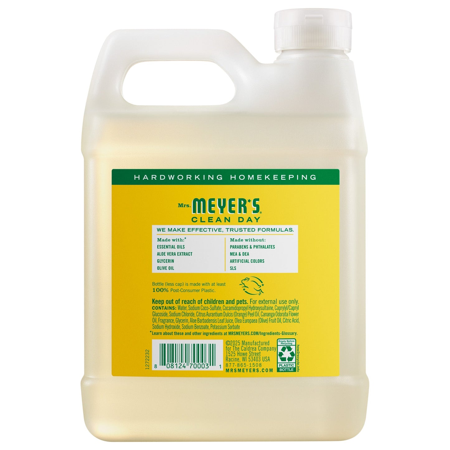 Honeysuckle Hand Care Soap Refill | Mrs. Meyer's Clean Day