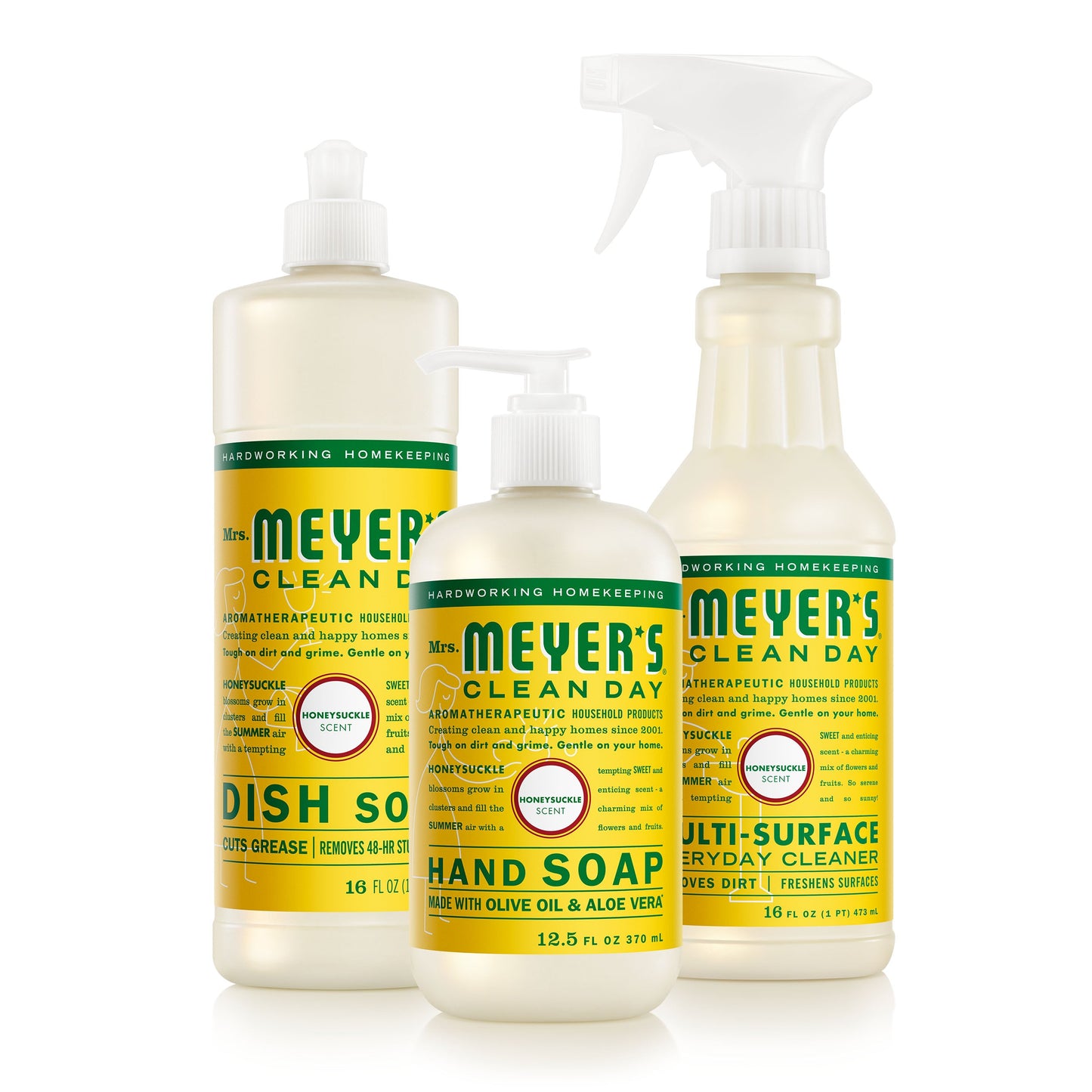 Honeysuckle Kitchen Basics Bundle | Mrs. Meyer's Clean Day