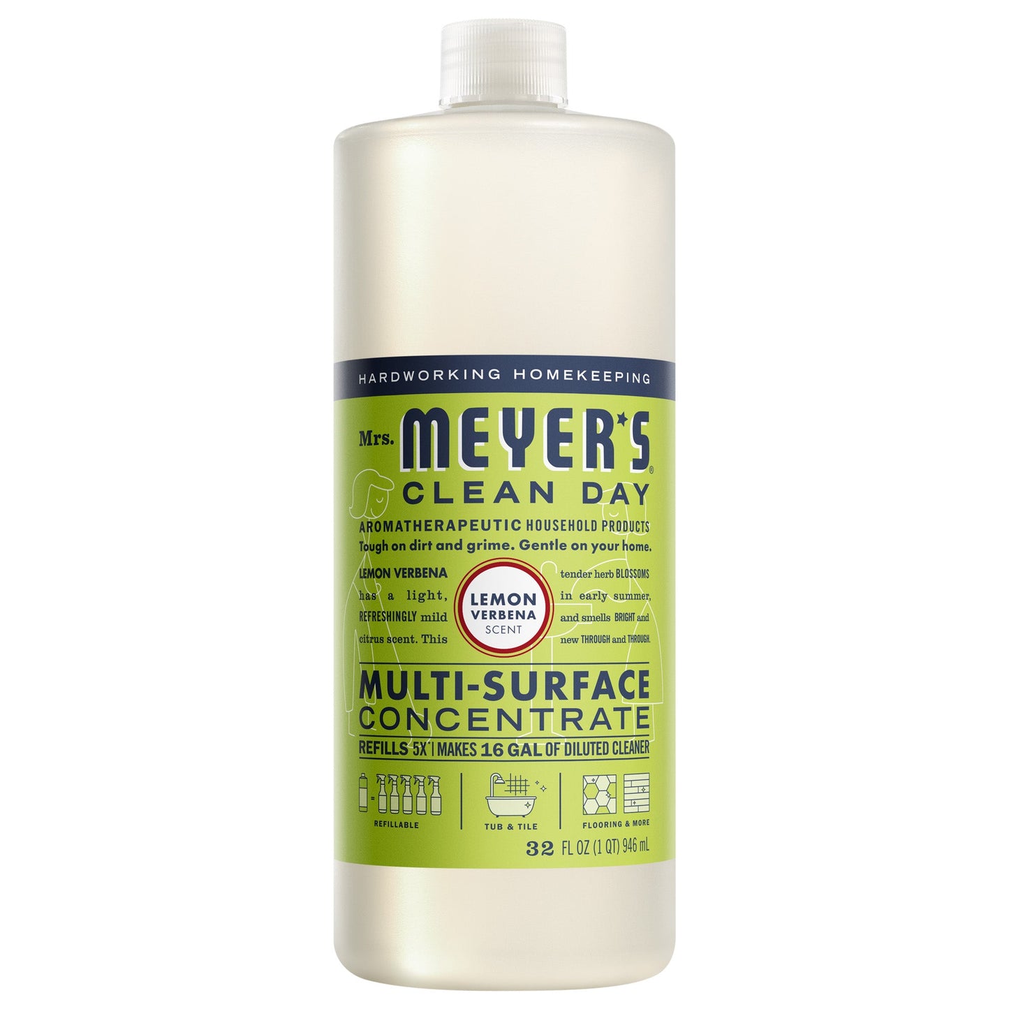 Lemon Verbena Multi-Surface Concentrate Home Care | Mrs. Meyer's Clean Day