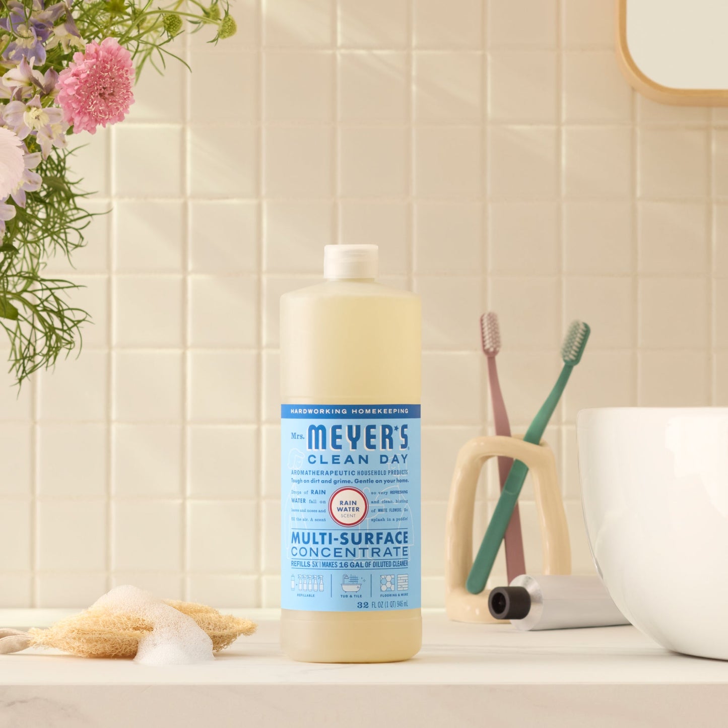 Rain Water Multi-Surface Concentrate Home Care | Mrs. Meyer's Clean Day