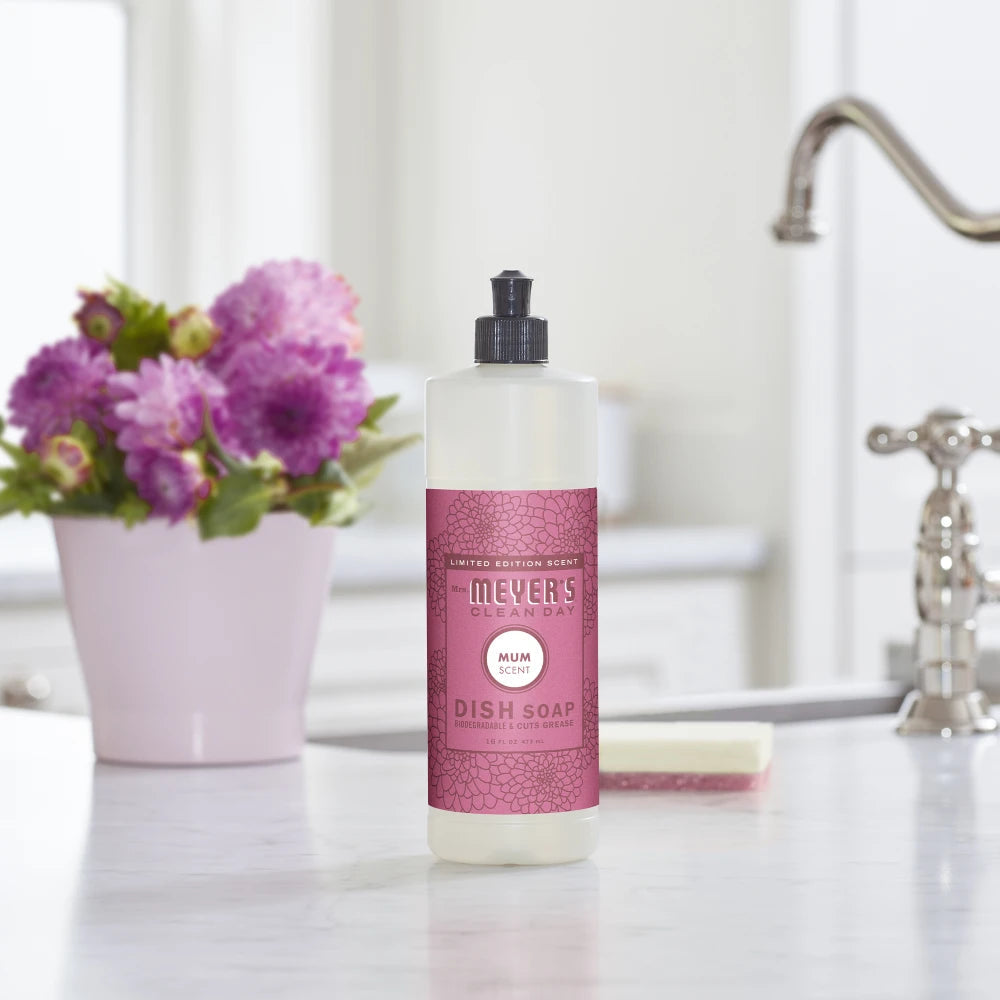Mum Dish Soap for Kitchen Cleanup | Mrs. Meyer's Clean Day