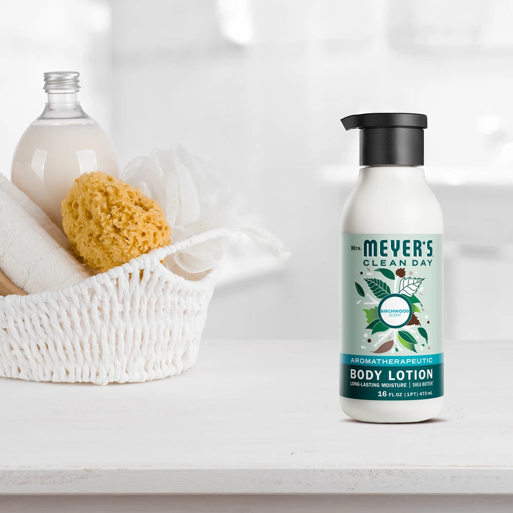 Birchwood Body Lotion Home Essential | Mrs. Meyer's Clean Day
