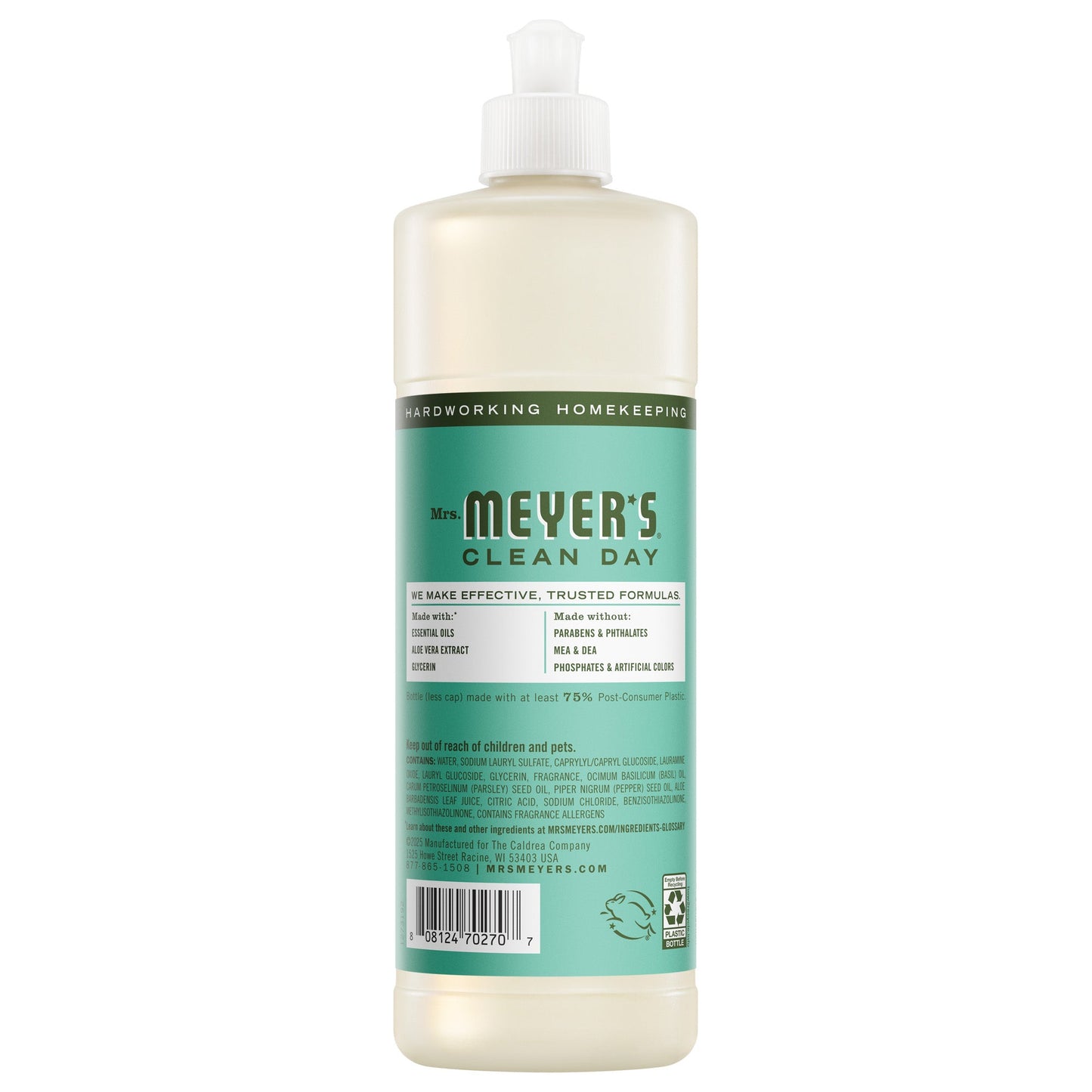 Basil Dish Soap for Kitchen Cleanup | Mrs. Meyer's Clean Day