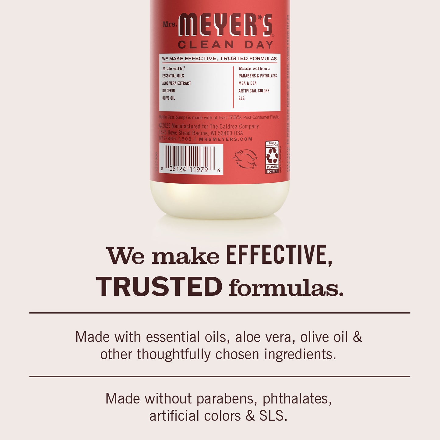 Tomato Vine Hand Care Soap 3-Count Bundle | Mrs. Meyer's Clean Day