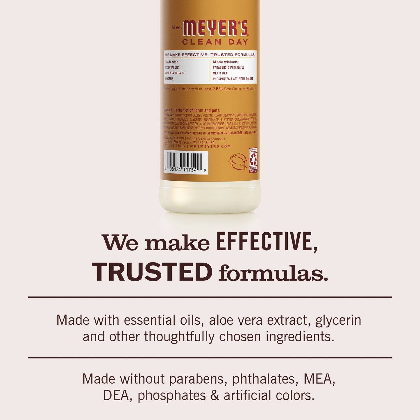 Apple Cider Dish Soap Value 3-Count Bundle | Mrs. Meyer's Clean Day