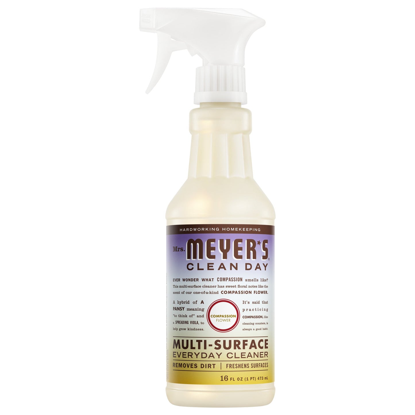Compassion Flower Everyday Surface Cleaner | Mrs. Meyer's Clean Day