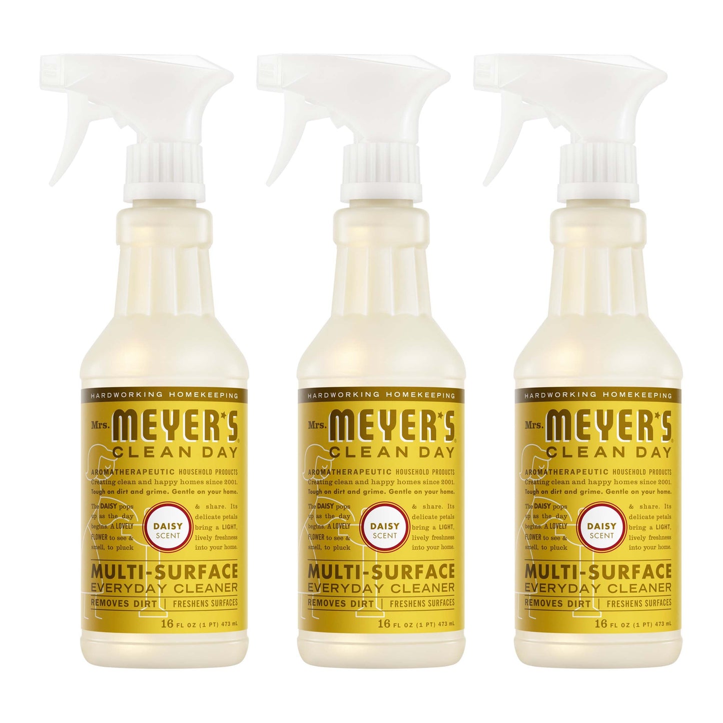 Daisy Multi-Surface Cleaning Spray 3-Count Bundle | Mrs. Meyer's Clean Day
