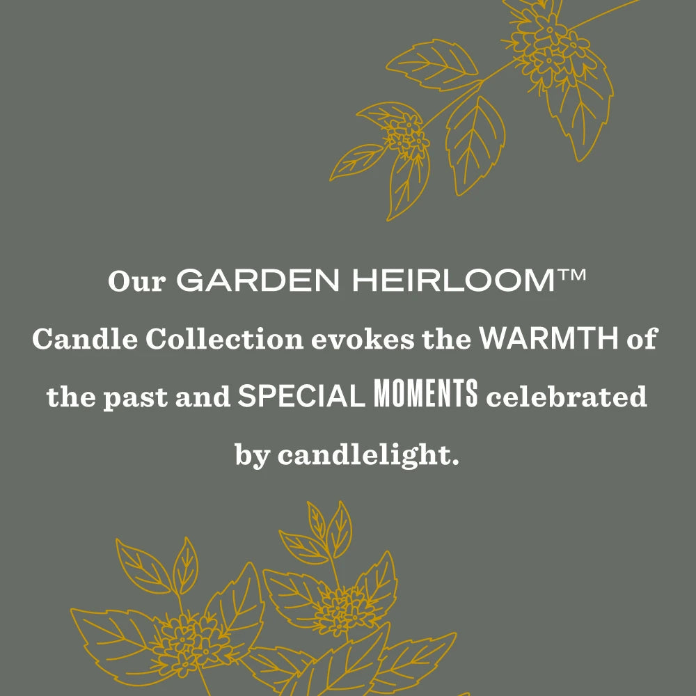 Wild Mint Garden Heirloom Candle Home Essential | Mrs. Meyer's Clean Day
