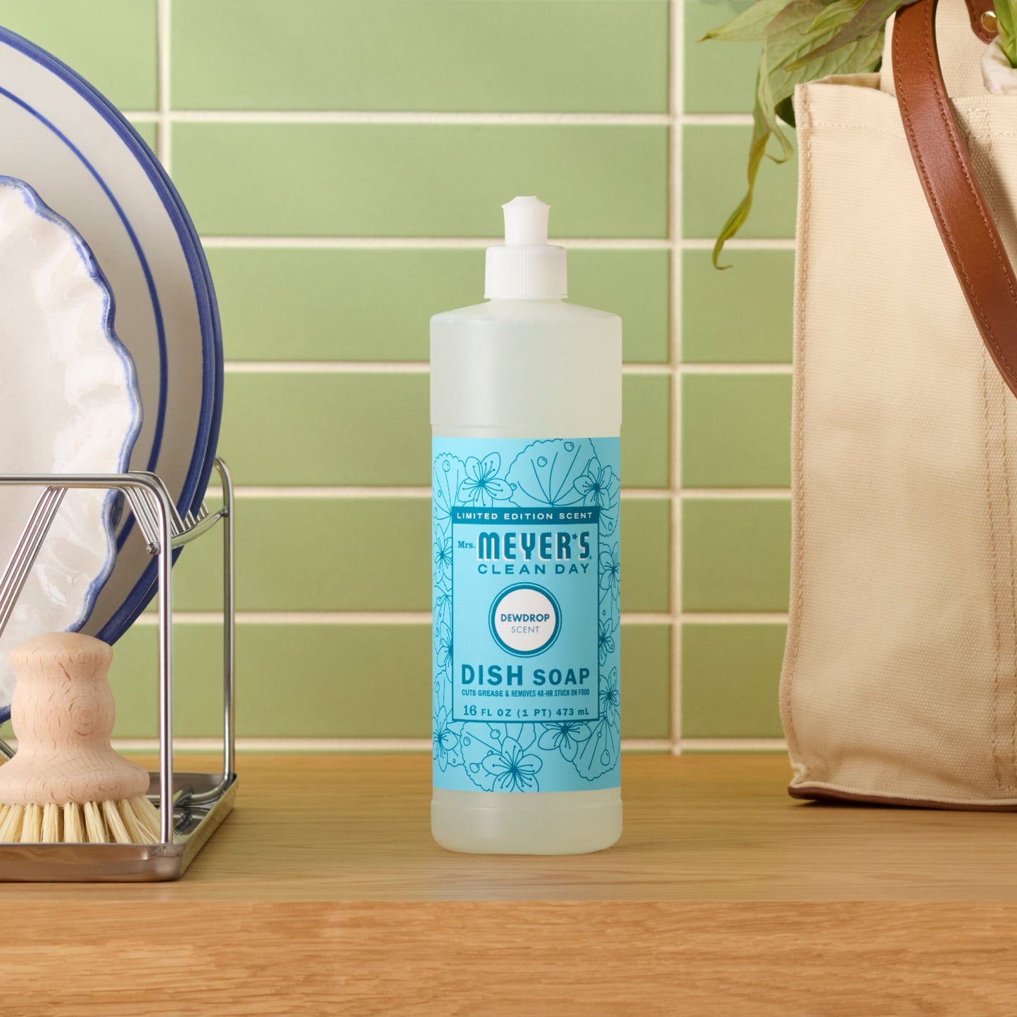 Dewdrop Dish Soap for Kitchen Cleanup | Mrs. Meyer's Clean Day