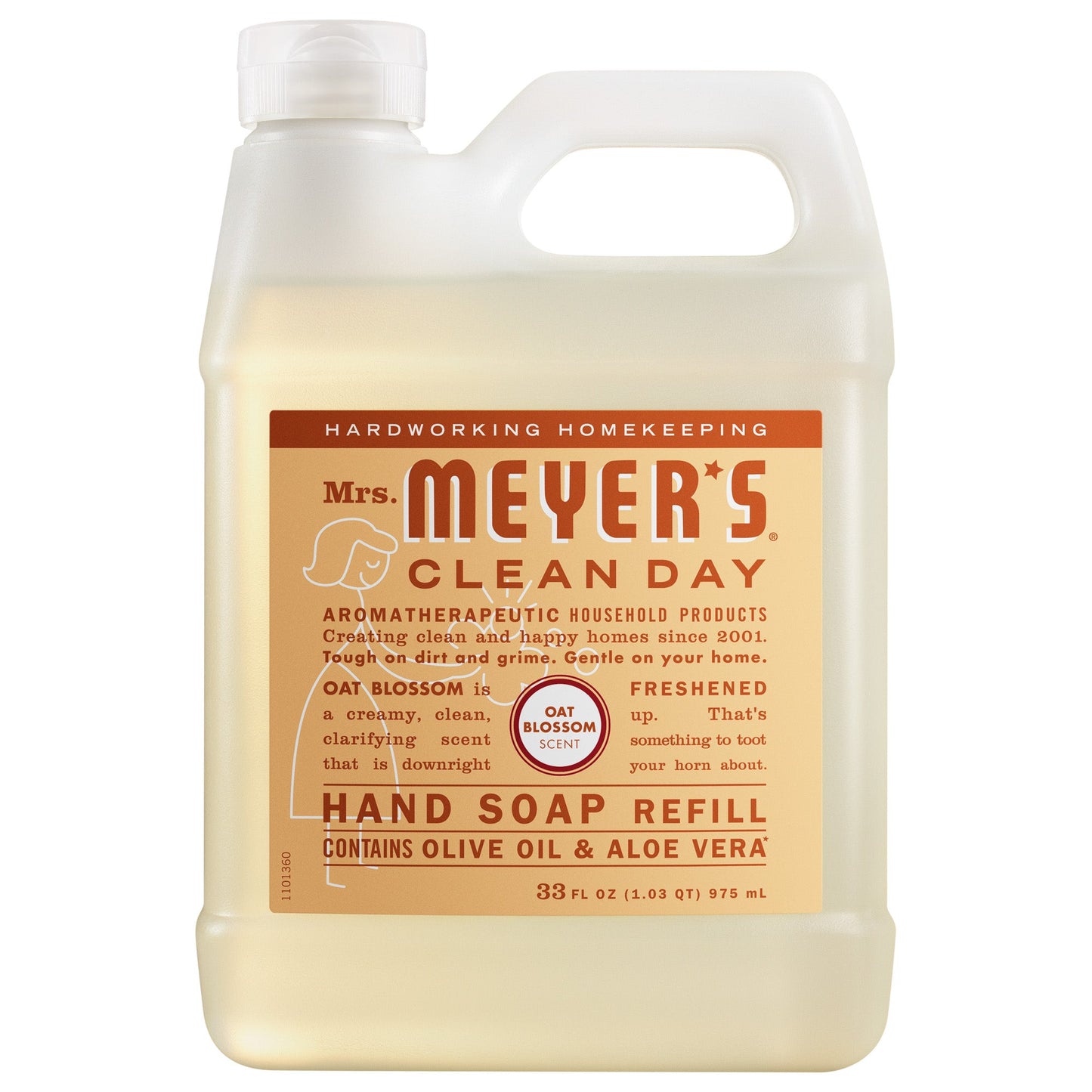Oat Blossom Hand Care Soap Refill | Mrs. Meyer's Clean Day