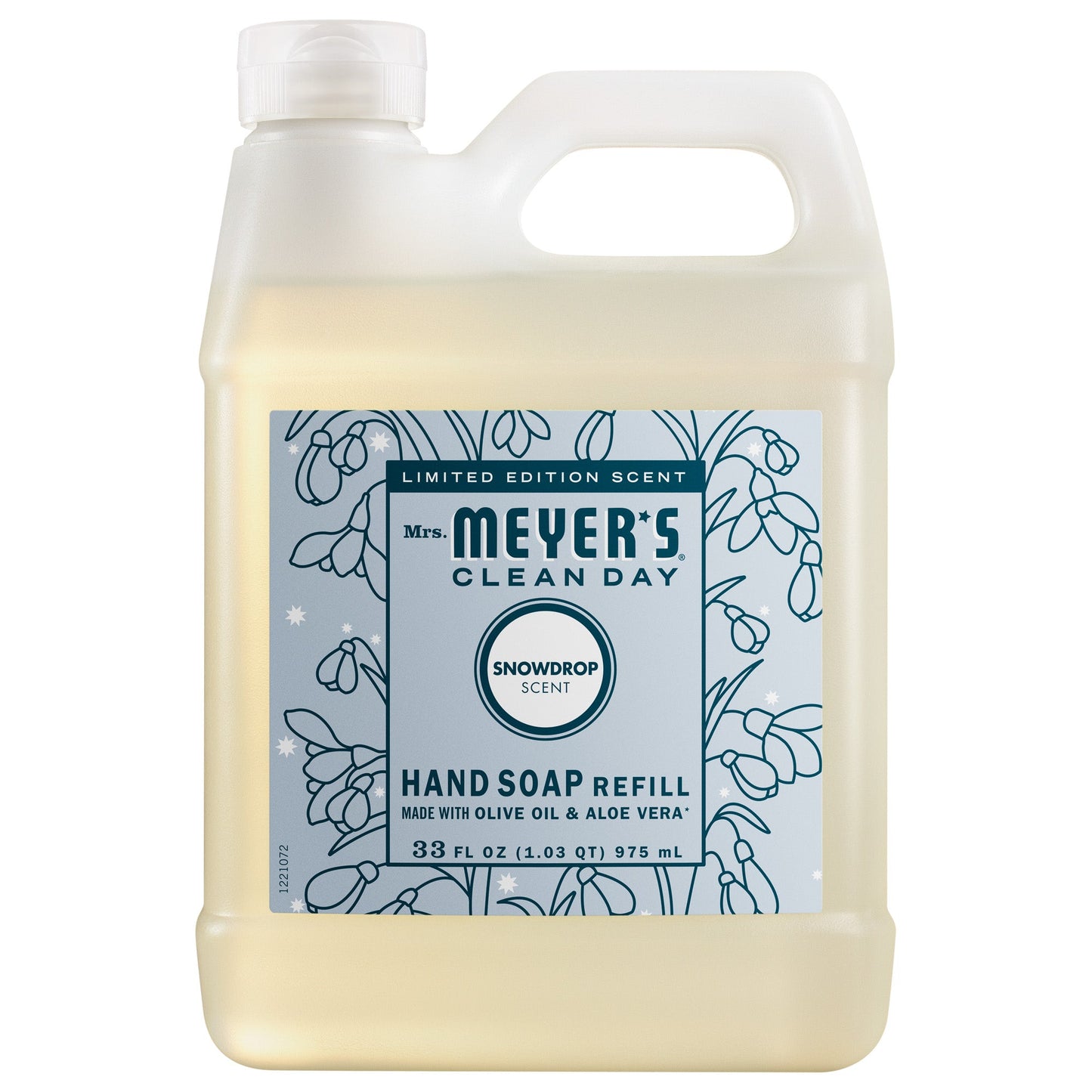 Snowdrop Hand Care Soap Refill | Mrs. Meyer's Clean Day