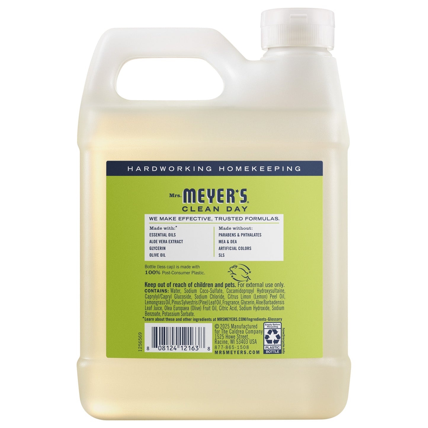 Lemon Verbena Hand Care Soap Refill | Mrs. Meyer's Clean Day