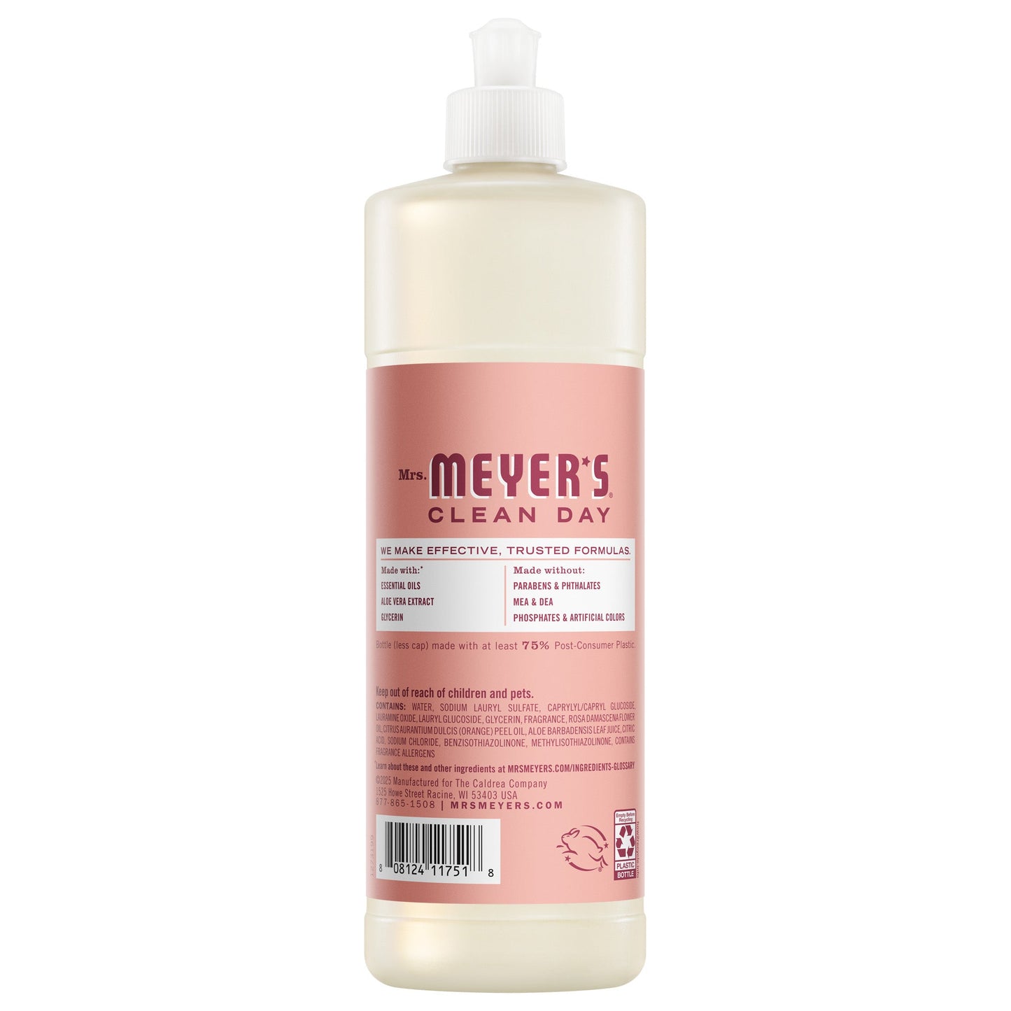 Rose Dish Soap for Kitchen Cleanup | Mrs. Meyer's Clean Day